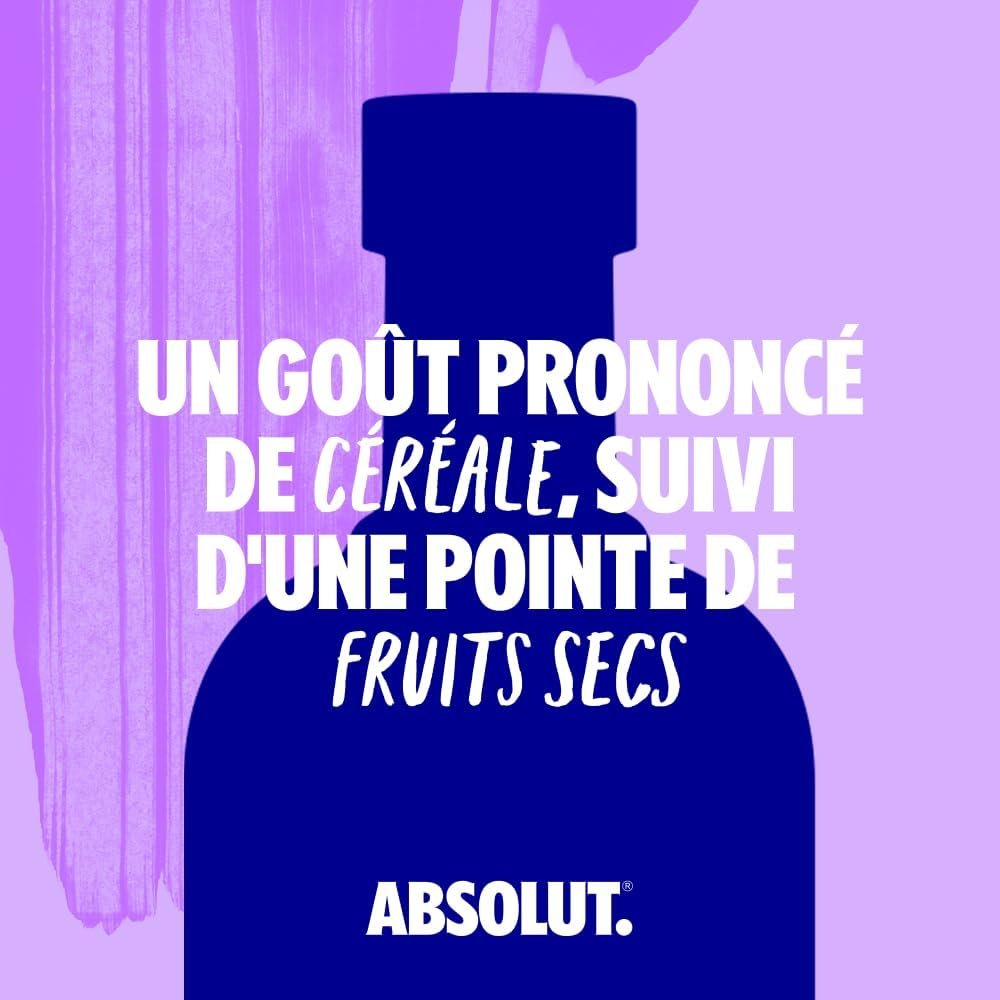61b-vhF-rzL._AC_SL1000_ Absolut Vodka – Vodka Suédoise Premium – 750 mL (80 Proof) – Image 4