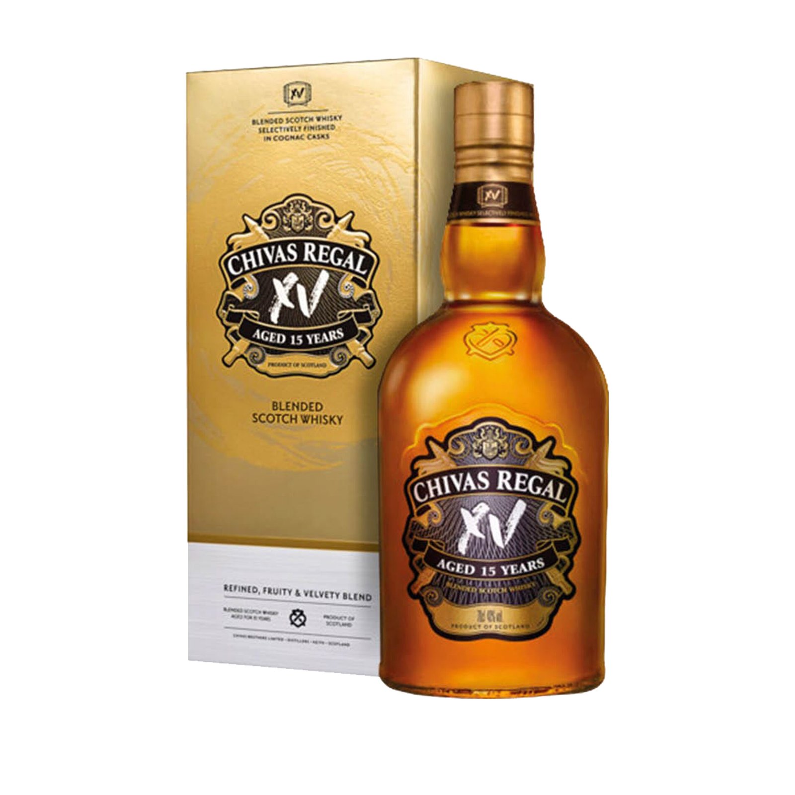 Whisky Blended Scotch XV Aged 15 Ans 750ML Chivas Regal Btlré Whisky Blended Scotch XV Aged 15 Ans 750ML Chivas Regal Btl
